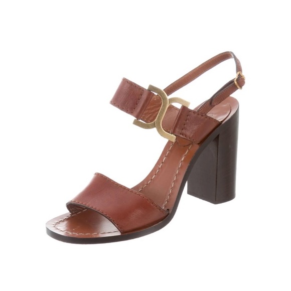 Vintage Chloe leather sandals - Picture 2 of 6